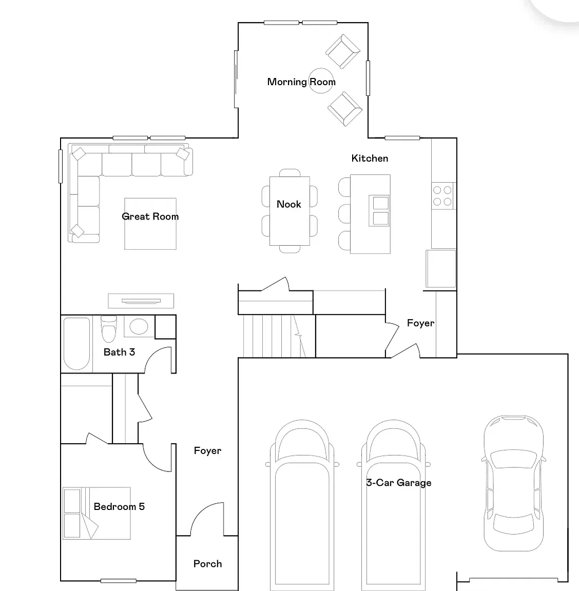 5 bed, 3.5 bath, 2547 sqft, $2,499 — Photo 2