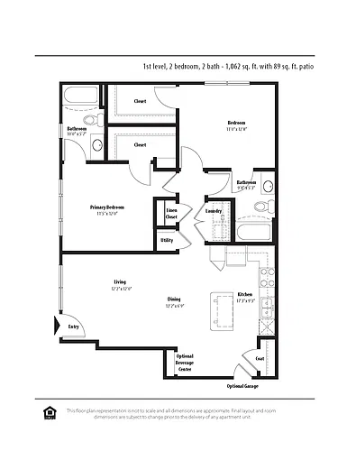 Floor plan 2DC-TG
