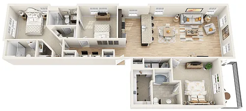 Floor plan The Knox