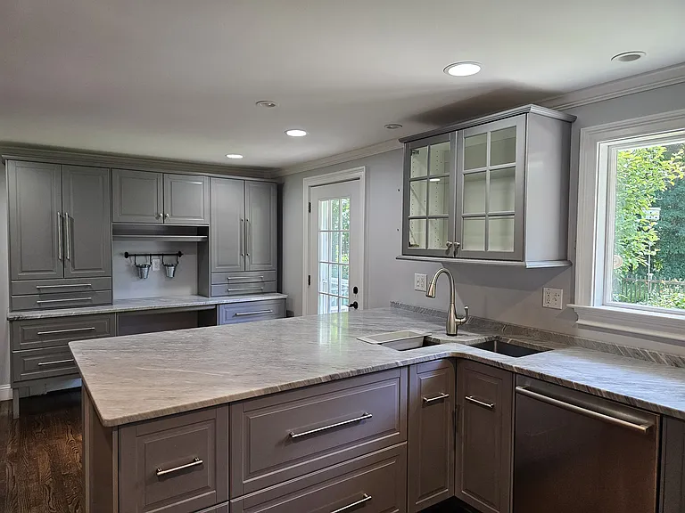 Main Level - Kitchen & Desk