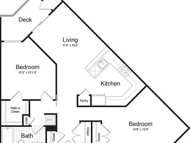 1-Bedroom 1-Bathroom | 1,051 sqft 1-Bedroom 1-Bathroom | 1,051 sqft