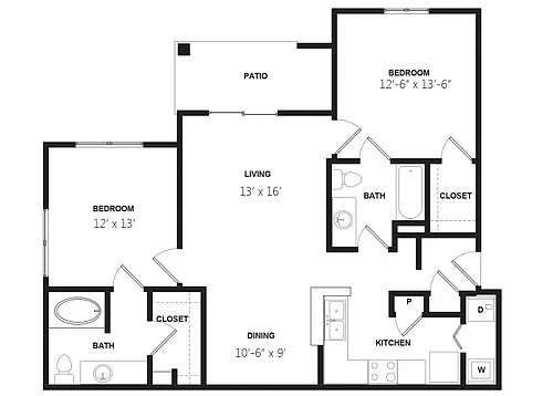 Floor plan B2
