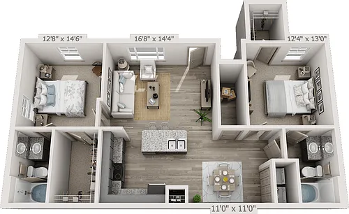 Floor plan B2
