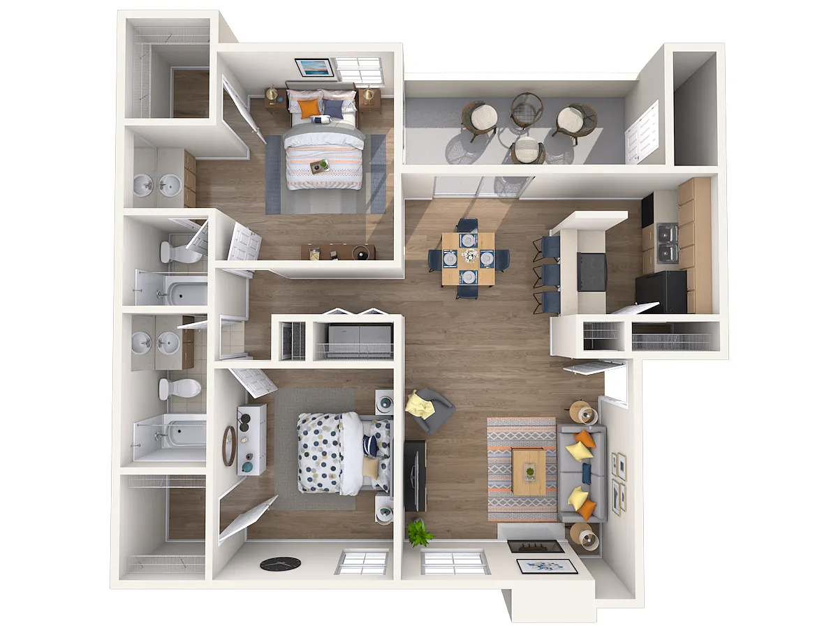 Floor plan B2