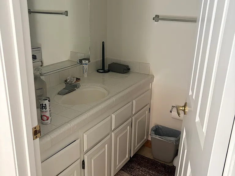 Your private bathroom in the hallway right outside the rooms