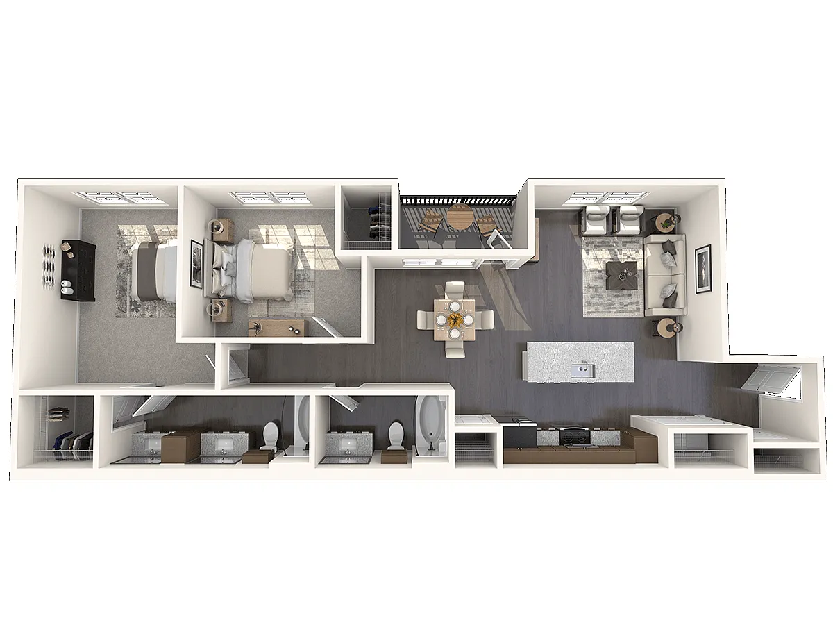 Floor plan B3