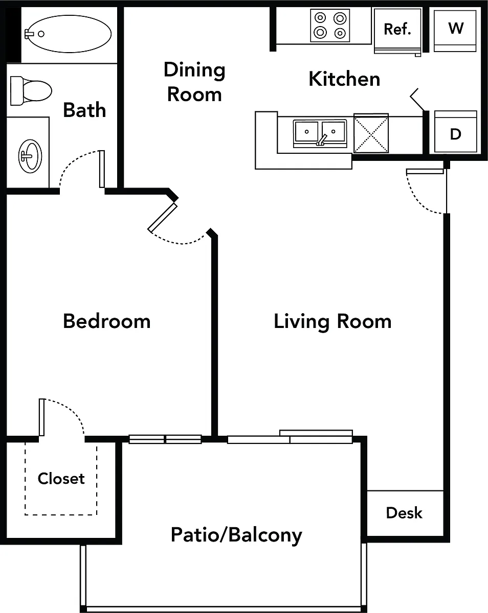 Floor plan A - The Aspen