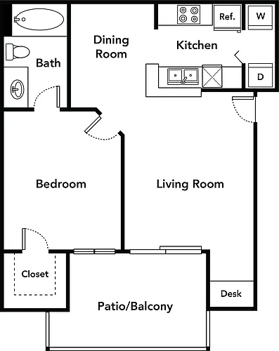 Floor plan A - The Aspen