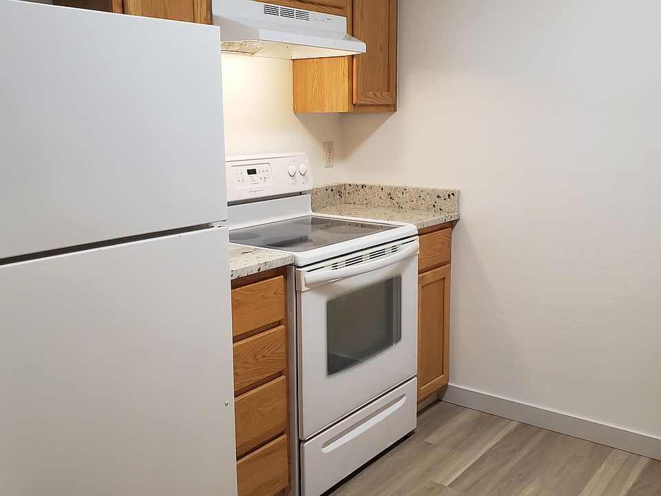 Electric Range and Refrigerator included