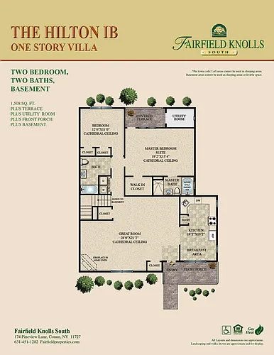 Floor plan The Hilton IB