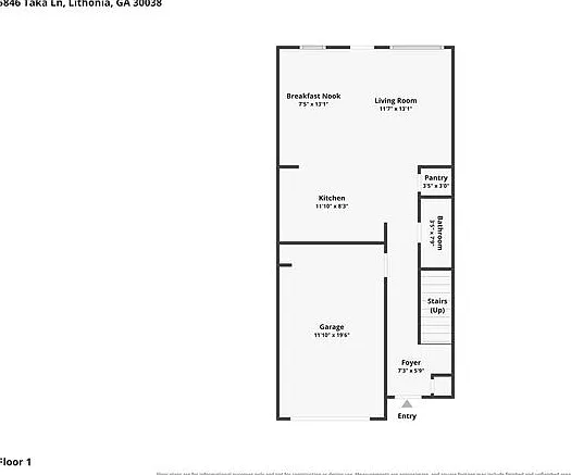 3 bed, 2.5 bath, 1432 sqft, $1,845 — Photo 2