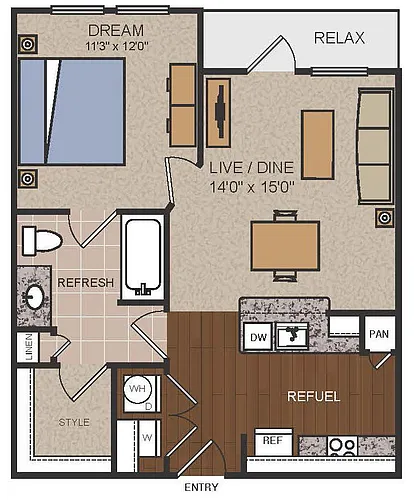 Floor plan A1