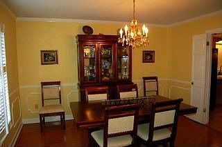 Dining Room with Hard Wood Floor