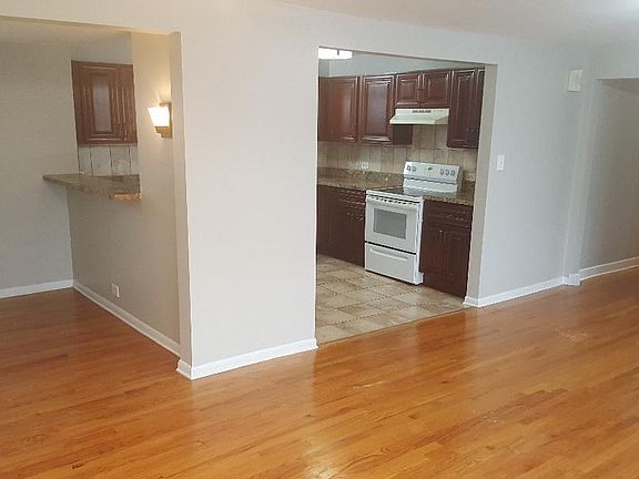 Large kitchen area. dinning aras and living room.