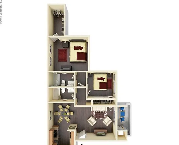 All floor plans feature hard surface wood style flooring in the living area as well as carpet in the bedroom(s). Enjoy the convenience of your own single-car garage with room for storage as well as an assigned parking space. *Direct access to the garage i