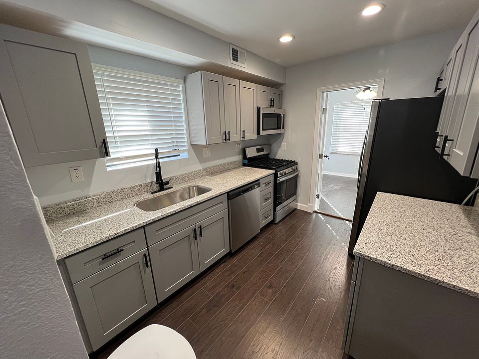 Everything is brand new in the kitchen