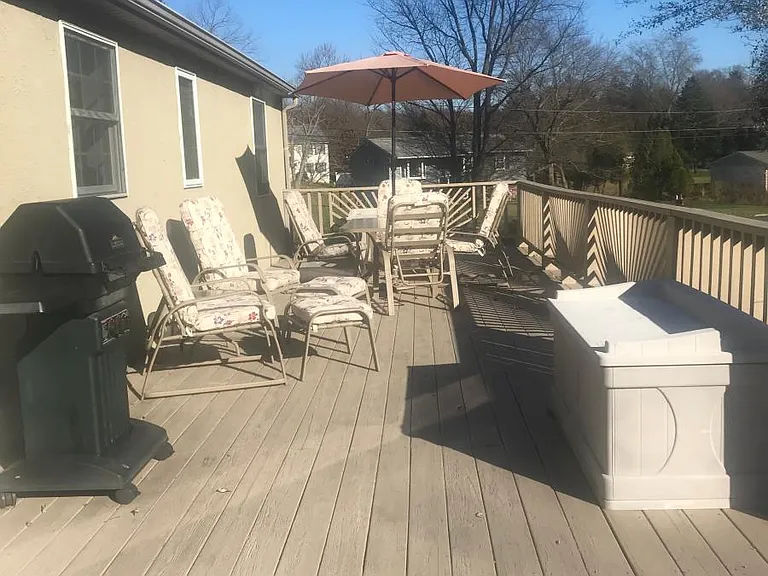 Large deck