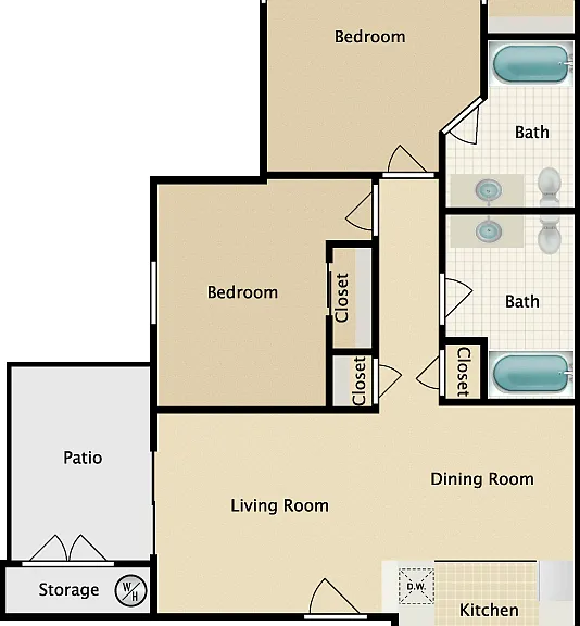 Sunset Pointe Apartments — Photo 25