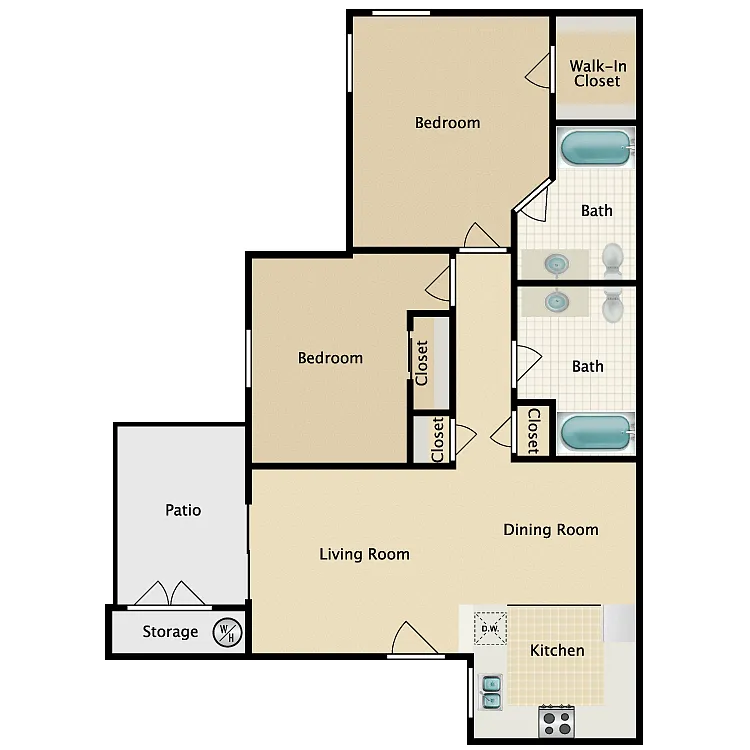 Floor plan B