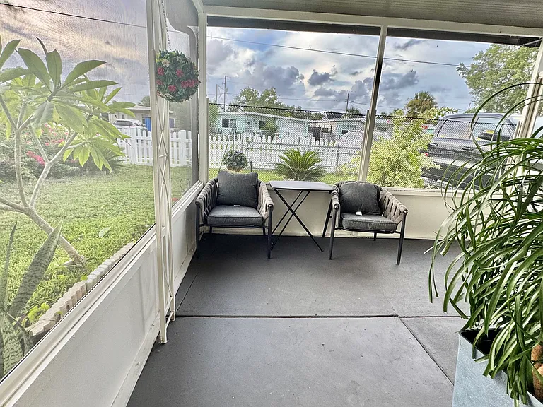 Screened-In Front Patio