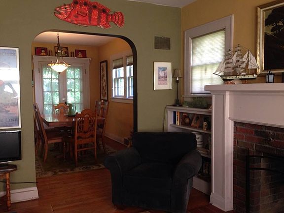 dining room from living room