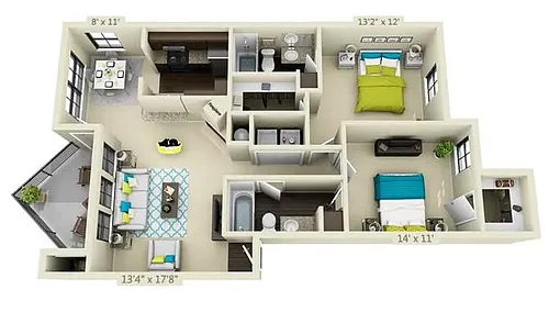 Floor plan Edgewater