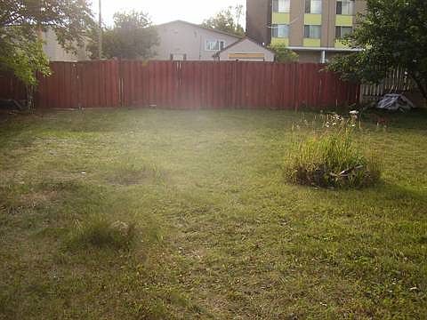 back yard is huge