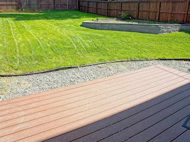 Fenced Yard, Fire pit area, Composite Deck, Storage Shed