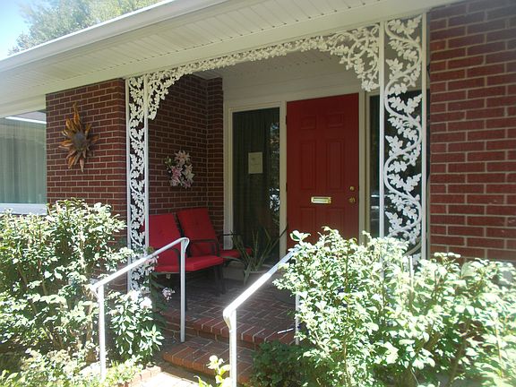 Covered entry to flex room