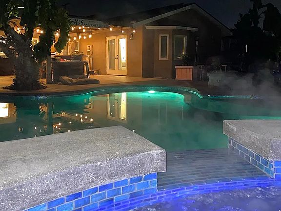 evening from the spa