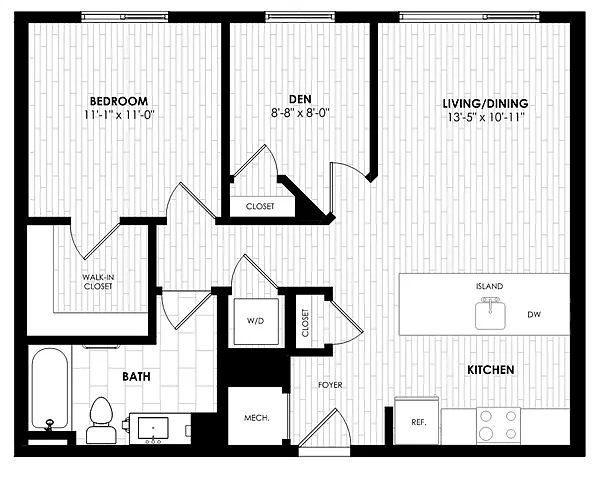 Floor plan 1C