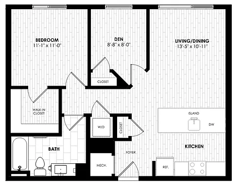 Floor plan 1C