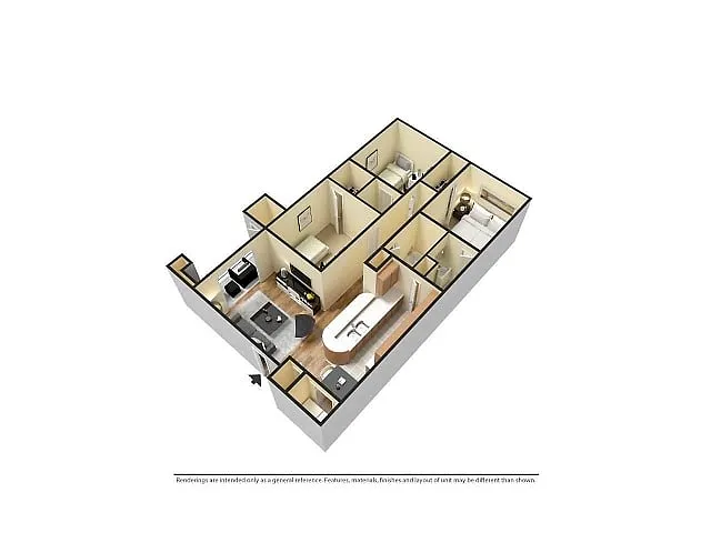 Floor plan 3 Bedroom