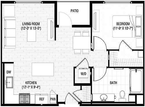Floor plan A11