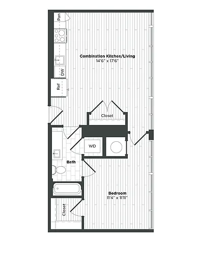 Floor plan 1C