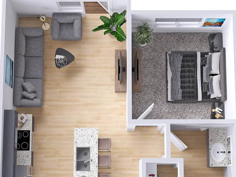 One Bedroom Apartment