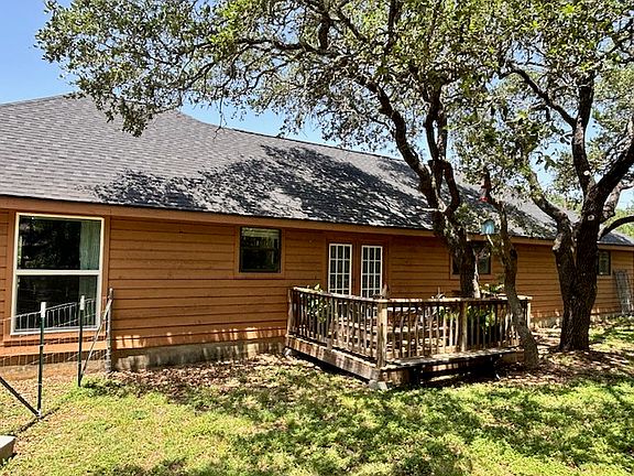 Backyard and deck