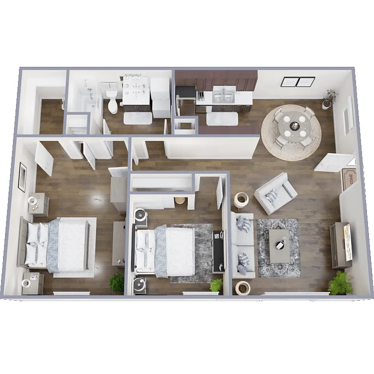 Floor plan Type D-2
