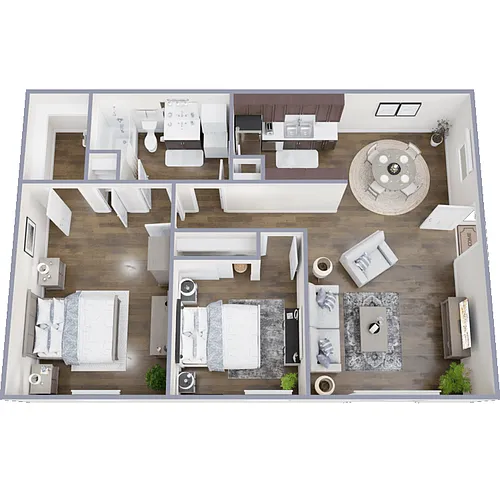 Floor plan Type D-2