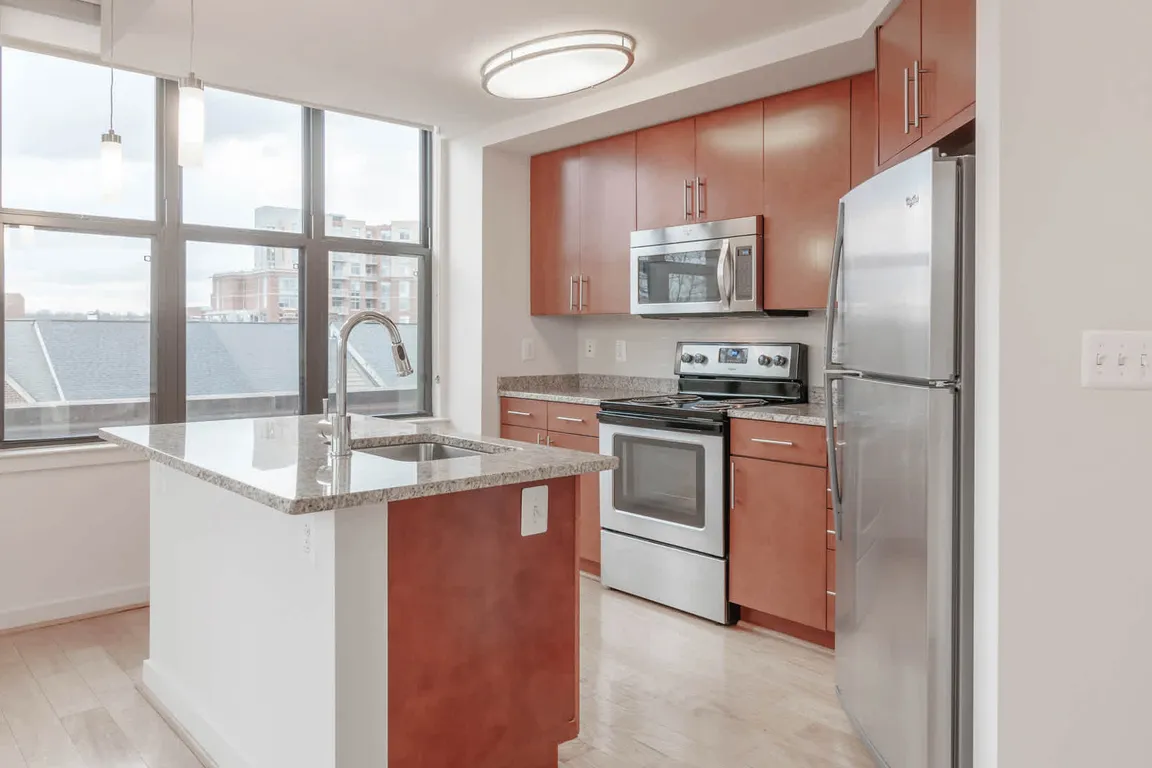 Kitchen with Stainless Steel Appliances