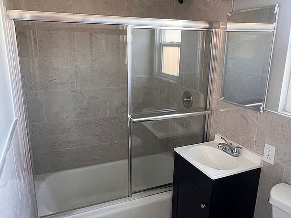 newly remodeled restroom