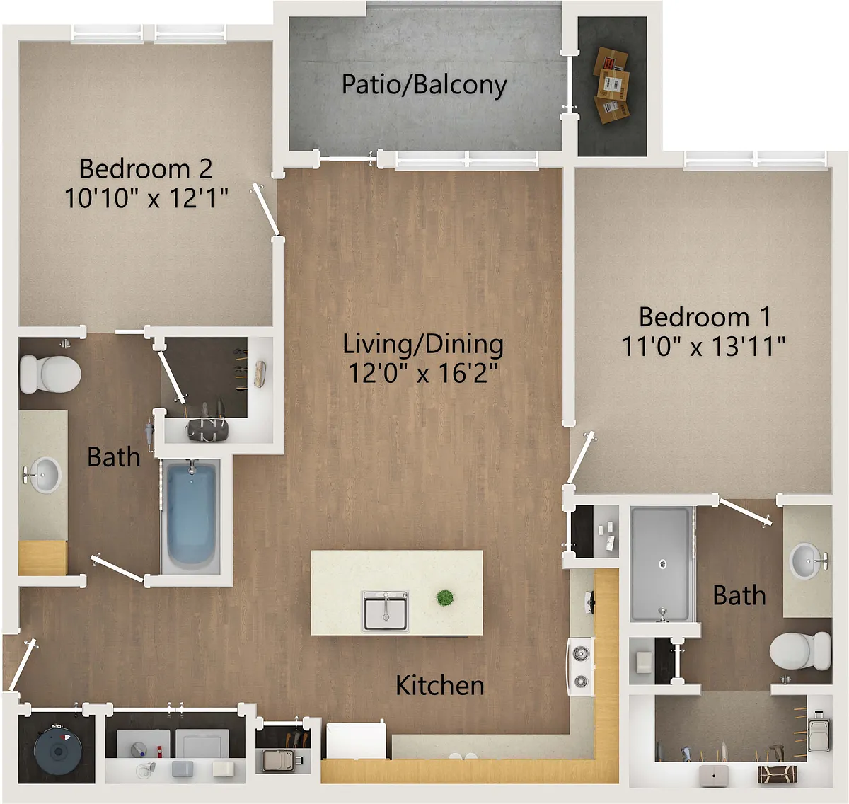 Floor plan B1