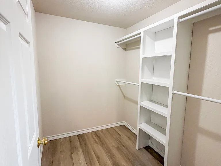 Primary bedroom closet
