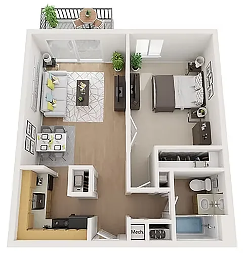 Floor plan A1