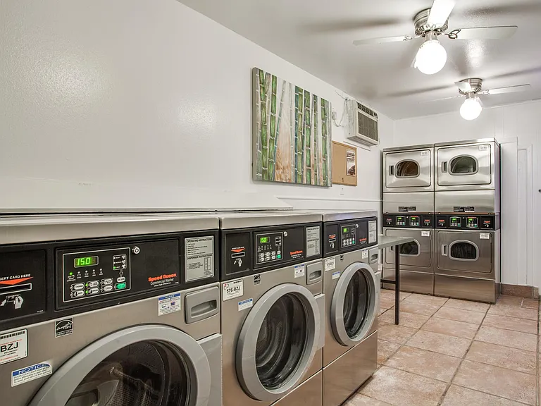 2 Laundry Centers with Smart Card Machines