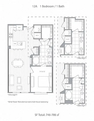 Floor plan A12