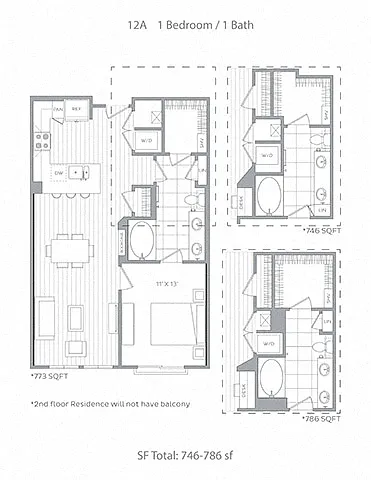 Floor plan A12