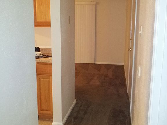 Hallway into Kitchen