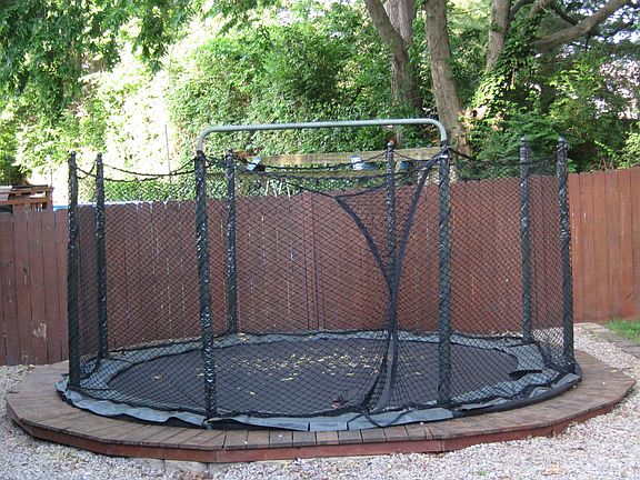 Recessed Trampoline