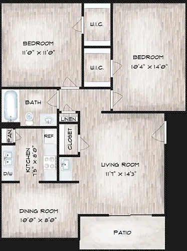 Floor plan B1